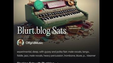 Earning Bitcoin with Blurt.blog 