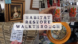 Habitat ReStore Walkthrough   #trending #shopping #vintage
