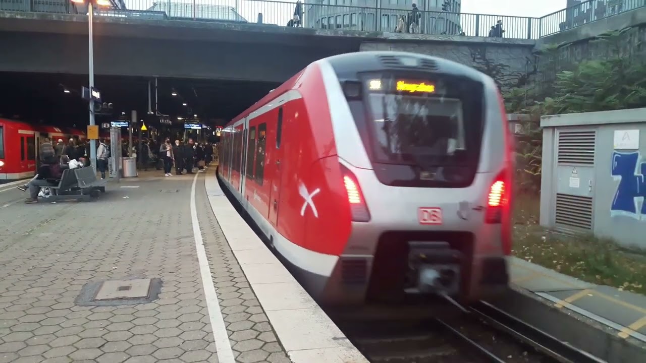 S-Bahn und Zugverkehr Hamburg HBF