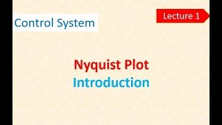 Control system || polar Plot and Nyquist Plot  || Introduction