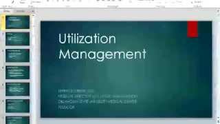 Utilization Management