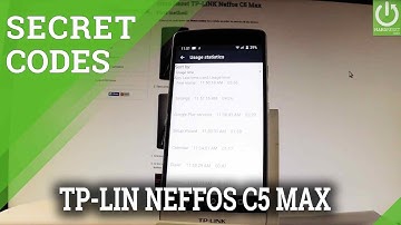 Codes in TP-LINK Neffos C5 Max - Tricks / Tips / Secret Menu