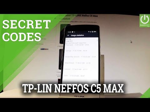 Codes in TP-LINK Neffos C5 Max - Tricks / Tips / Secret Menu