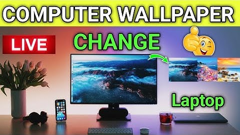 computer me wallpaper kaise change kare | how to change computer wallpaper | laptop wallpaper change