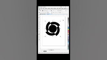 Abstract Marks logo design in Coreldraw #coreldraw #tutorial #logo