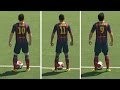 Fastest players in pes 2014  speed test lionel messi vs neymar vs alexis sanchez