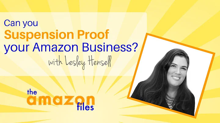 Can You Suspension Proof Your Amazon Business?