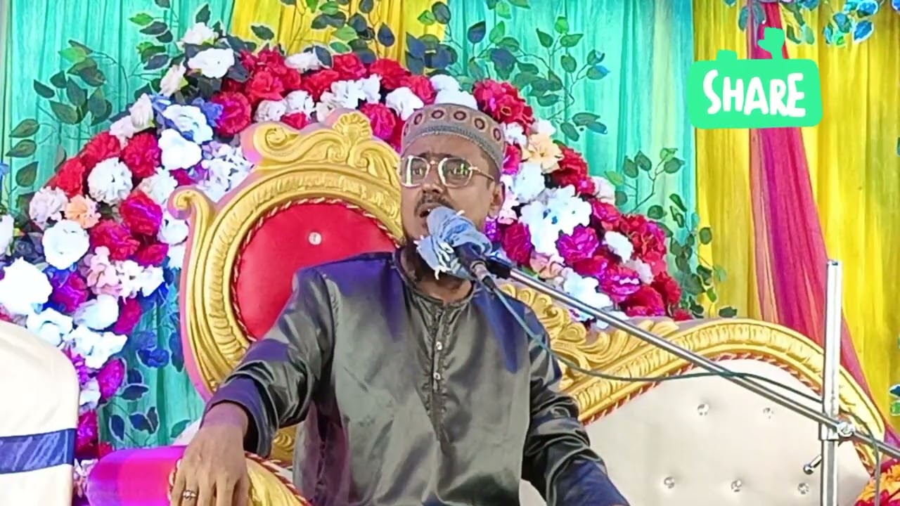 গাজীপুর থেকে নবী দিবসের ওয়াজ পীরজাদা মহেবুল্লাহ হোসাইনী সাহেব