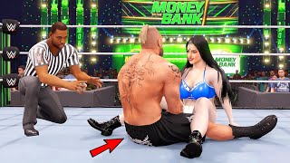 Brock Lesnar \& Paul Heyman vs. Female Wrestlers 🇳🇪 WWE Money in The Bank Highlights Today