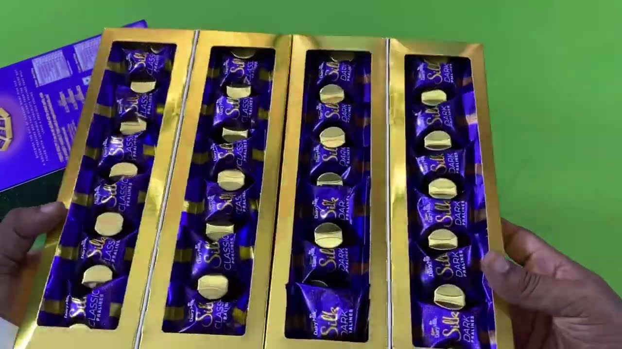 Premium Dairy Milk Silk Perlines Luxurious unboxing YouTube