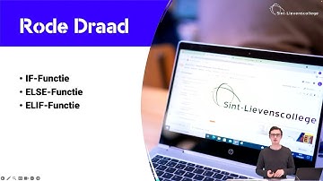Python in de Klas - IF ELIF ELSE Functies