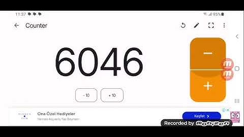 Challenge countdown from 6200