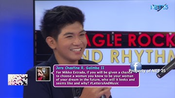 MIKKO ESTRADA & EDSEL SANTIAGO NET25 LETTERS AND MUSIC Guesting - EAGLE ROCK AND RHYTHM