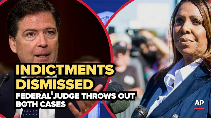 Comey & Letitia James cases dismissed — judge says prosecutor was unlawfully installed