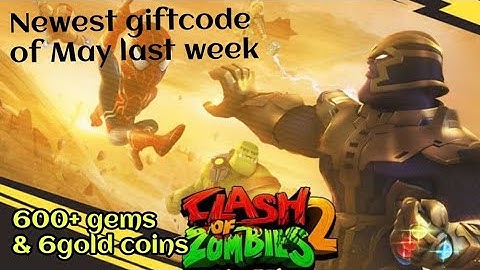 latest Giftcode of clash of zombie 2 (coz2)