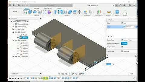 Fusion 360 Tutorial - Door Hinge