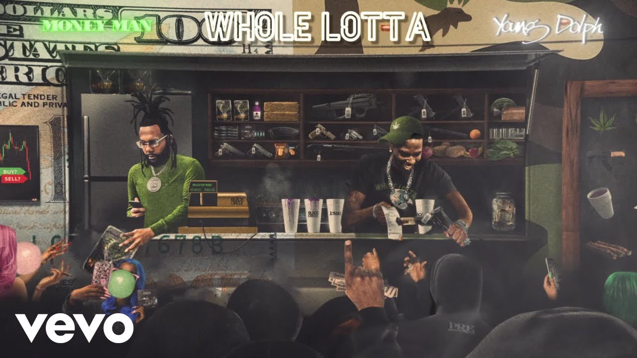 Money Man & Young Dolph - Whole Lotta (Visualizer)