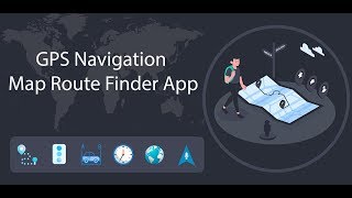 GPS Navigation Map Route Finder App screenshot 1