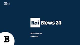 Promo Rai News 24 con nuovo logo