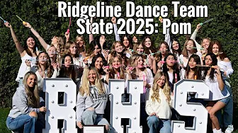 Ridgeline Dance Team State 2025: Pom