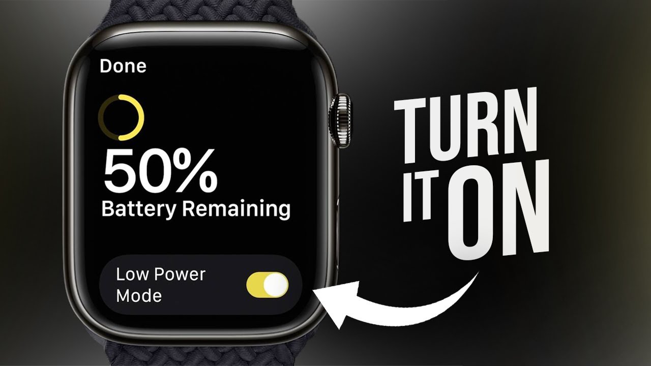 How To Put Apple Watch On Low Power Mode YouTube How To Put Apple Watch On Low Power Mode YouTube