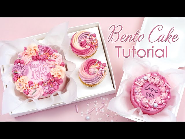 Le recette du Bento Cake étape par étape 🎂 Le tutoriel complet est su