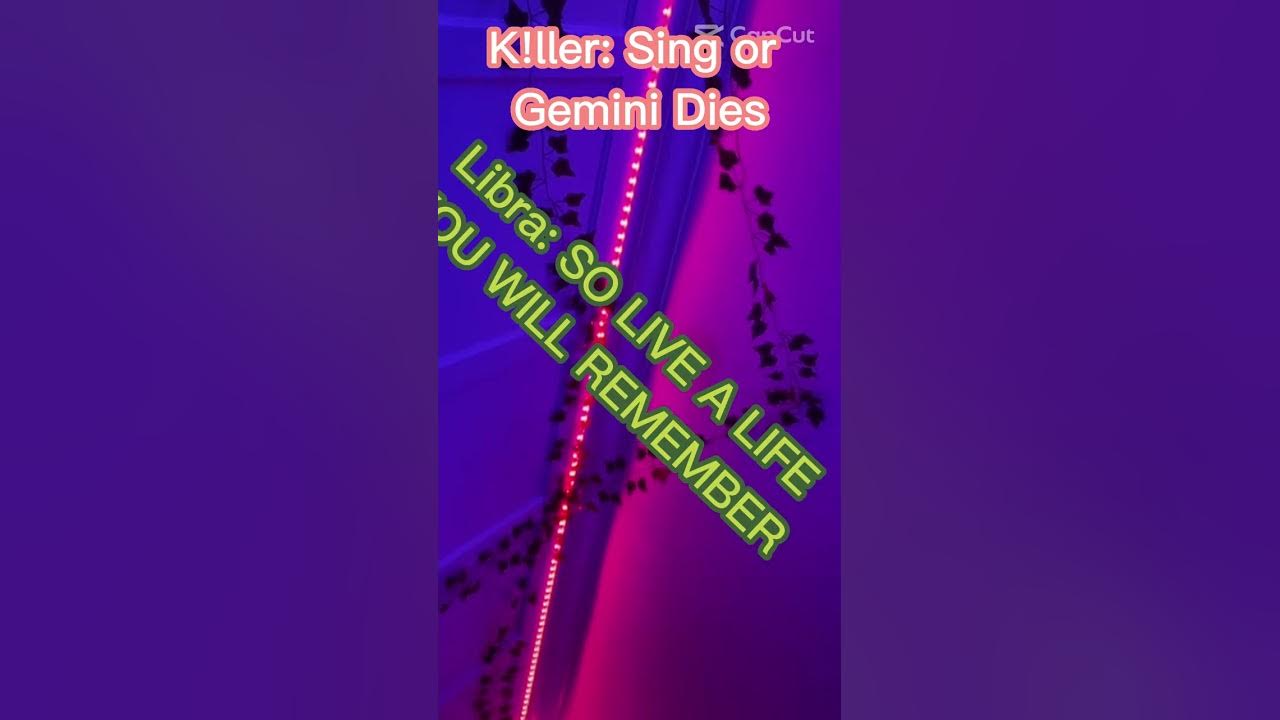 Sing or Gemini dies #shorts #zodiacsigns #singing Sing or Gemini dies #shorts #zodiacsigns #singing