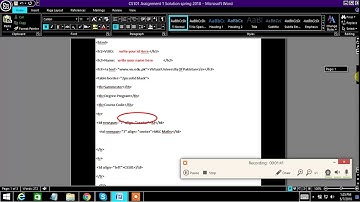 CS101 Assignment 1 Spring 2018 solution
