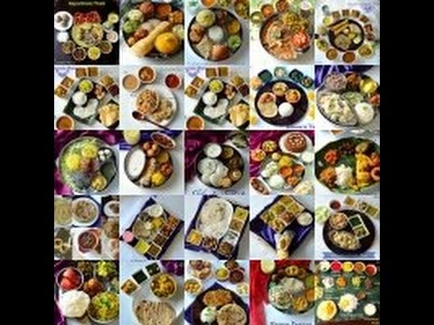 Food Chart Of Indian States