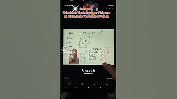 Calculando hipotenusas por Pitágoras na minha Super Calculadora Python #matematica #programacao