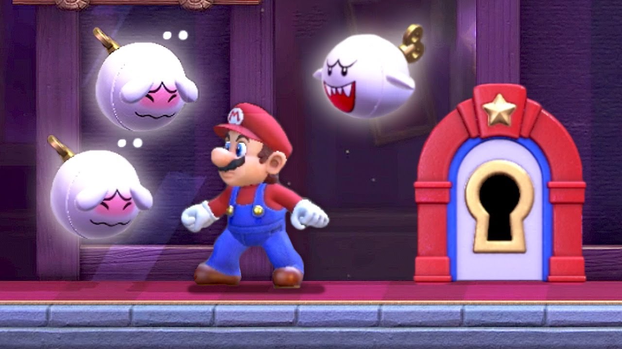 Mario vs. Donkey Kong (Switch) - World 5: Spooky House (All Gold Stars)