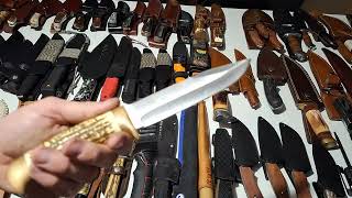 Fixed blade knife collection end of 2023