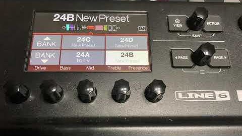 Line 6 Pod Go 2 Minute Guide, stuck in Snapshot mode?