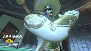 Overwatch - Ultimate Death Blossom Sextuple Team Kill (1080p 60fps)