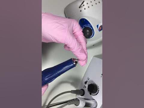 Токарный станок для ногтей профессиональный портативный Электрический токарный с