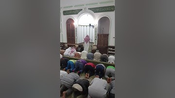 الشيخ توفيق المصعلي تلاوة مرئيا لي اخر سورة يس