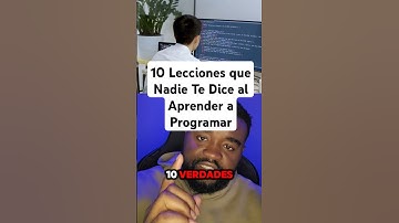 10 Lecciones en la programación #programacion #ia #desarrolloweb #tecnologia #Cortes #shorts #code