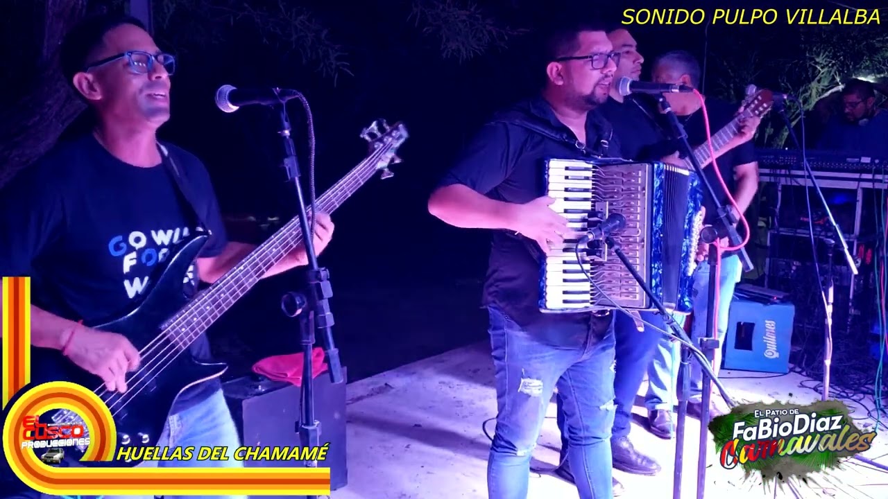 HUELLAS DEL CHAMAME EN EL PATIO DE FABIO DIAZ CARNAVAL 2023