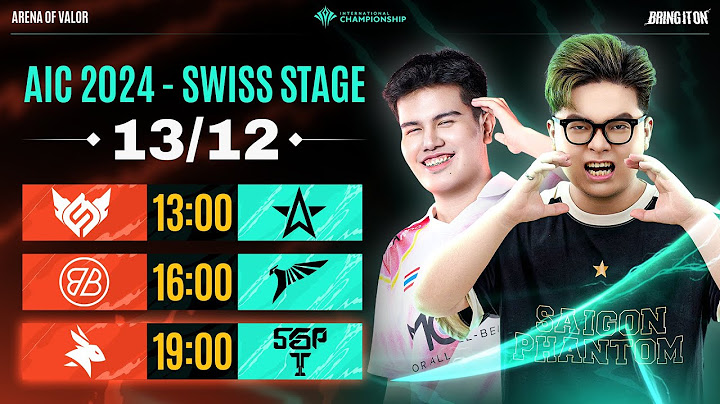 FS vs 1S | TLN vs BMG | EA vs SGP | SWISS STAGE - AIC 2024 | NGÀY 13/12