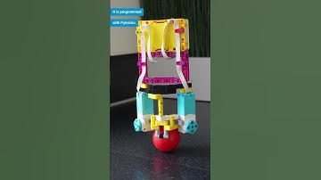Self balancing robot with LEGO SPIKE Prime / Pybricks #lego #legorobotics #spikeprime #legoeducation