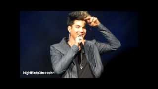 ADAM LAMBERT "Whataya Want From Me" Wells Fargo Center Philadelphia PA 5.22.2012