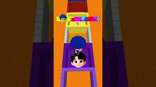 Lava Rocket Jump Challenge Part 2 | Boom, Chicki, Baby, Captain Clark, Verity #minecraft