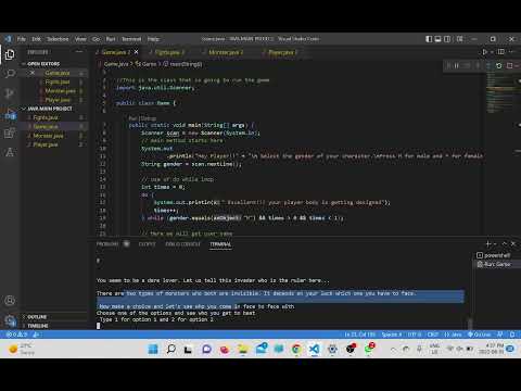 JAVA GAME PRESENTATION