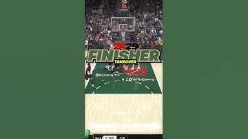 HOW TO USE THE FINISHER TAKEOVER #nba2k #shorts