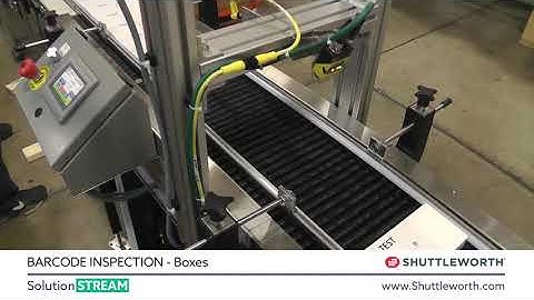 Barcode Inspection - Solution Stream