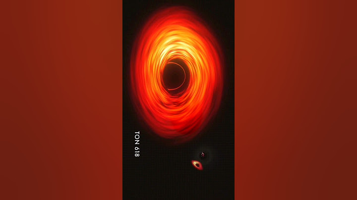 Самая большая чёрная дыра. The biggest black hole. #космос #space