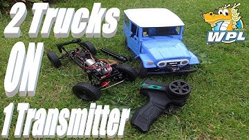 WPL RES-V3, How To Control 2 Trucks On The 1 Transmitter!