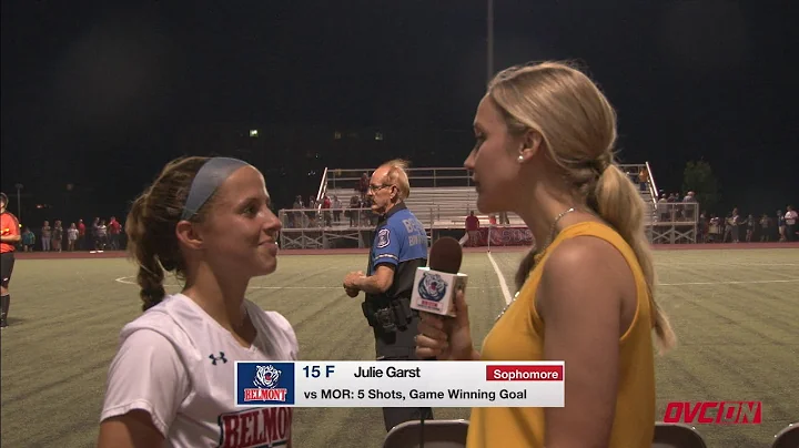 Women's soccer postgame: Belmont 1, Morehead State 0