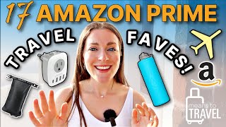 17 TRAVEL MUST HAVES from Amazon Prime Day 2023  ◆  AMAZING Travel Gear That I Took To Europe!