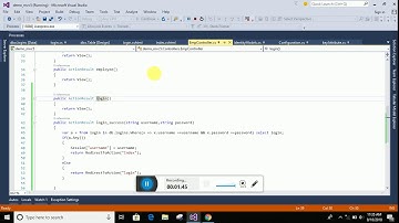 Login With Session In ASP.NET MVC 5